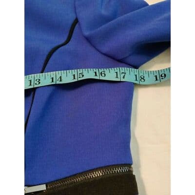 New Kasper Womens Full Zip Jacket Long Sleeve Celeste/Black Size 4P - Thumbnail 6