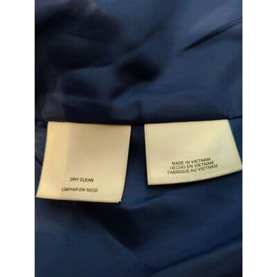 New Kasper Womens Full Zip Jacket Long Sleeve Celeste/Black Size 4P - Thumbnail 10