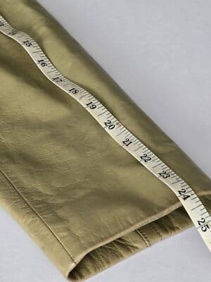 Company Ellen Tracy Womens Sz 8 Leather Jacket Field Coat Style Fully Lined - Thumbnail 14