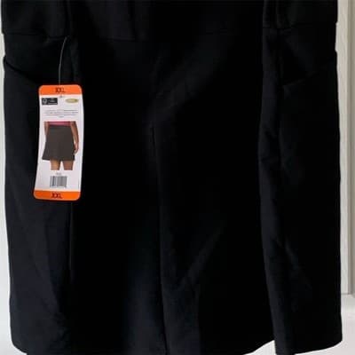 Women's NWT New Greg Norman Play Dry Black Skort Size XXL - Thumbnail 9