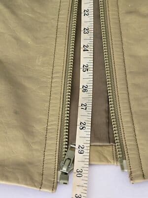 Company Ellen Tracy Womens Sz 8 Leather Jacket Field Coat Style Fully Lined - Thumbnail 15