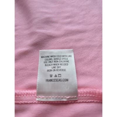 Women Mi Ami Pink Polyester Midi Dress Style 26W15709ZD Size M - Thumbnail 4