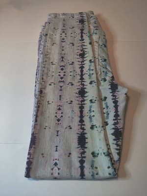 Joe's Skinny Ankle Jeans Mid Rise Tie Dye Snake Print Stretch Size Women"s 28 - Thumbnail 2