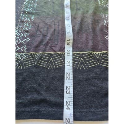 Maurices Black Lace Back Tank Top Women's Size S Graphic Print - Thumbnail 7