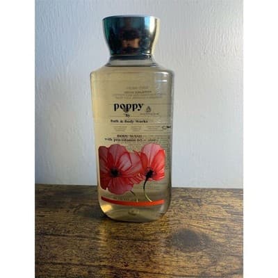 Bath & Body Works Poppy Shower Gel 10 fl oz Unisex Fresh Scent - Thumbnail 4