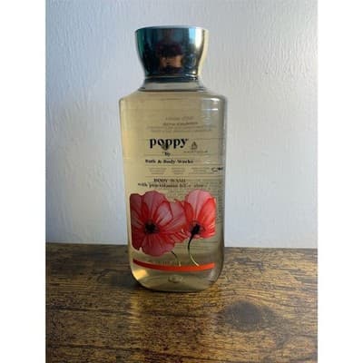 Bath & Body Works Poppy Shower Gel 10 fl oz Unisex Fresh Scent - Thumbnail 5