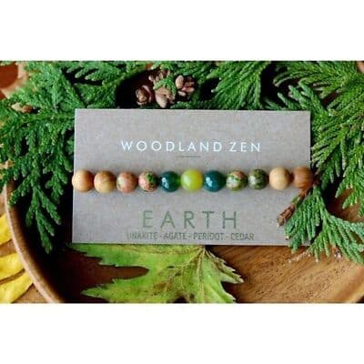 SMALL Yoga Bracelet For Women, Men, Calming Bracelet Grounding Jewelry, - Image 1