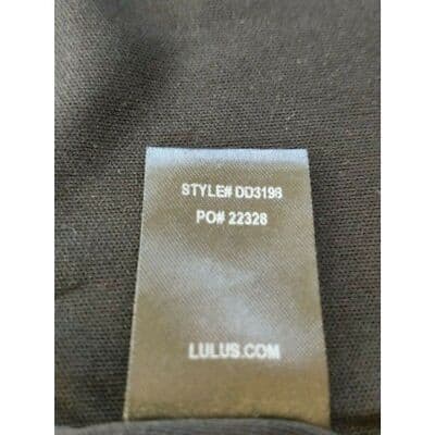 Lulus Floral Sheath Dress Sleeveless V-Neck Zipper Back Black Size Small - Thumbnail 12