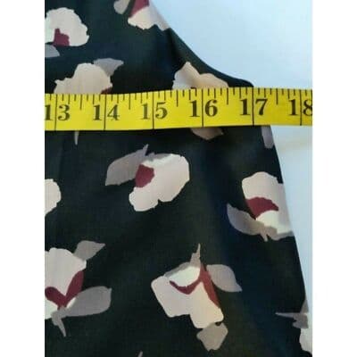 Lulus Floral Sheath Dress Sleeveless V-Neck Zipper Back Black Size Small - Thumbnail 8