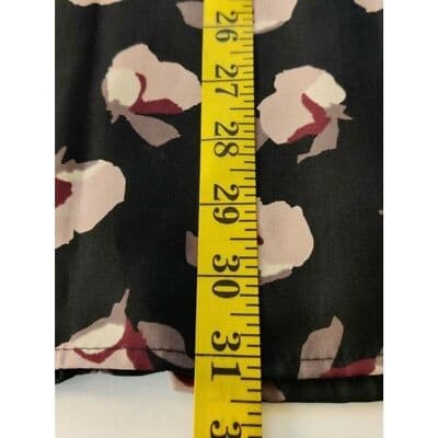 Lulus Floral Sheath Dress Sleeveless V-Neck Zipper Back Black Size Small - Thumbnail 9