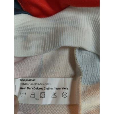 Sample Teat Mens Patchwork Colorblock Hoodie I'M FINE Graphic Pullover - Thumbnail 4