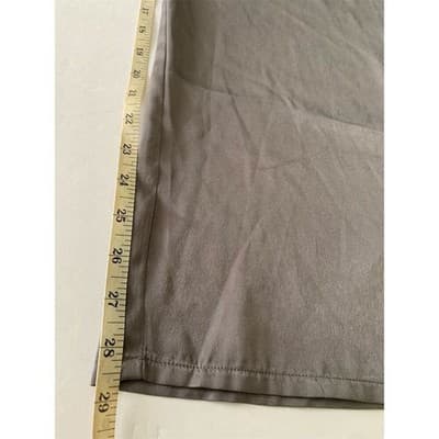 bar III Hazy Taupe Wide Leg Pleated Full Length Pants XS - Thumbnail 8