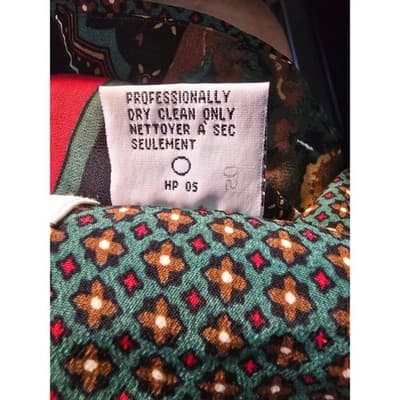 CHAUS Vintage 80s 90s Landscape Print Blazer Jacket Pants Set Size 10/12 - Thumbnail 7