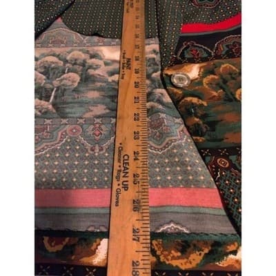 CHAUS Vintage 80s 90s Landscape Print Blazer Jacket Pants Set Size 10/12 - Thumbnail 13