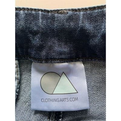 Clothingarts Women's Mid Rise Straight Leg Blue Denim Jeans Size M - Thumbnail 4