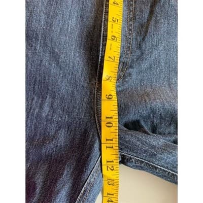 Clothingarts Women's Mid Rise Straight Leg Blue Denim Jeans Size M - Thumbnail 7