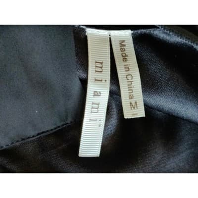 miami Womens Black Sleeveless Bow Front Ruffle Dress Party Cocktail - Thumbnail 3