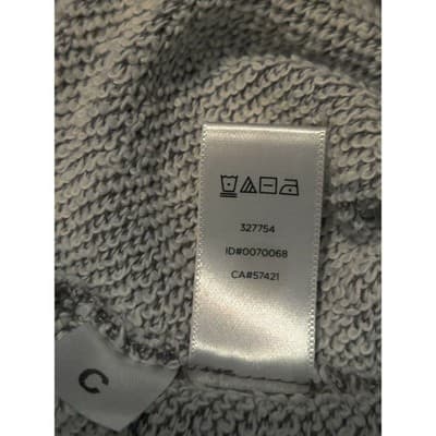 Ann Taylor LOFT Gray Heathered Zipper Accent Sweatshirt Pullover Mens S - Thumbnail 5