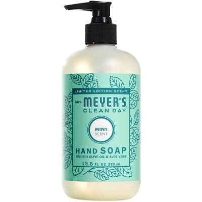 Mrs. Meyer's Spring Seasonals Hand Soap Collection Daisy, Rose, Lilac, and Mint - Thumbnail 4