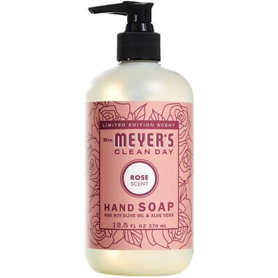 Mrs. Meyer's Spring Seasonals Hand Soap Collection Daisy, Rose, Lilac, and Mint - Thumbnail 5