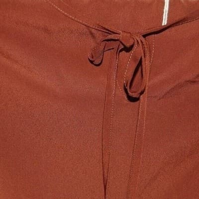 Medium Womens Va Va by Joy Han Brown Cold Shoulder Blouse - Thumbnail 7