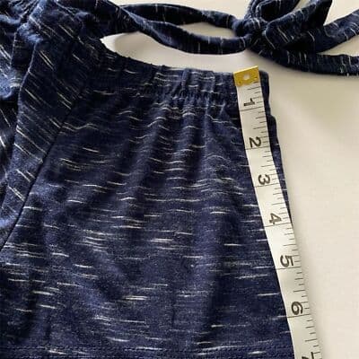 A.n.a. Women's Sleeveless Straight Neck Knit Blouse Blue Size L - Thumbnail 11