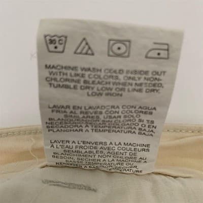 Riders by Lee Women's Beige Bermuda Shorts Size 18M Maternity Casual - Thumbnail 5