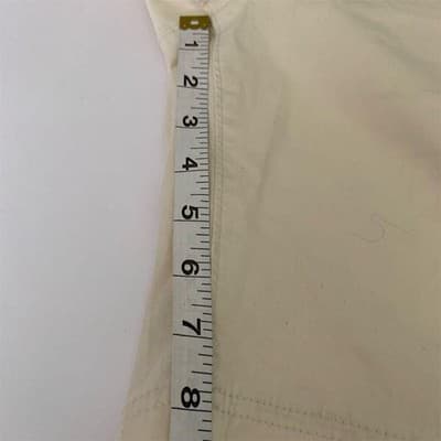 Riders by Lee Women's Beige Bermuda Shorts Size 18M Maternity Casual - Thumbnail 6