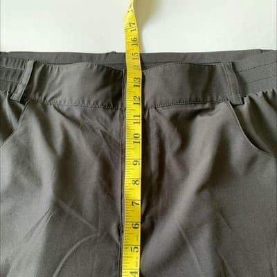 Gradual Mens Black Athletic Hiking Golf Shorts XXXL Quick Dry Cargo Pockets - Thumbnail 5