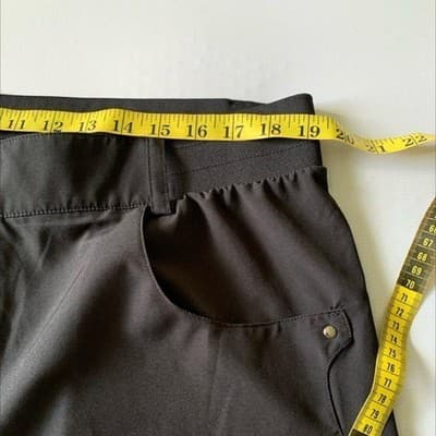 Gradual Mens Black Athletic Hiking Golf Shorts XXXL Quick Dry Cargo Pockets - Thumbnail 4