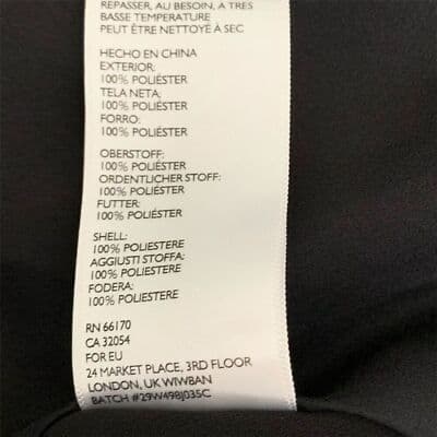 Silence + Noise Women's Black Lightweight Stretch Blazer L with Front Pockets - Thumbnail 7