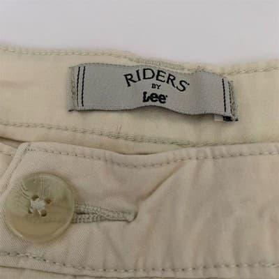 Riders by Lee Women's Beige Bermuda Shorts Size 18M Maternity Casual - Thumbnail 3