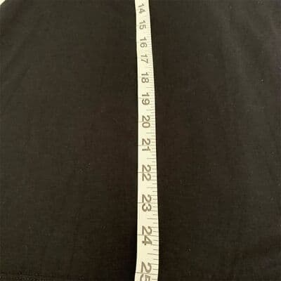 Romina Women's Black Shirt, Top Size 2X V-Neck Beaded Decpratove Tie-Back - Thumbnail 10