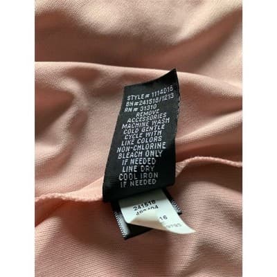 Iz Byer Women's Pink Polka Dot Sleeveless Knee Length Dress M - Thumbnail 9