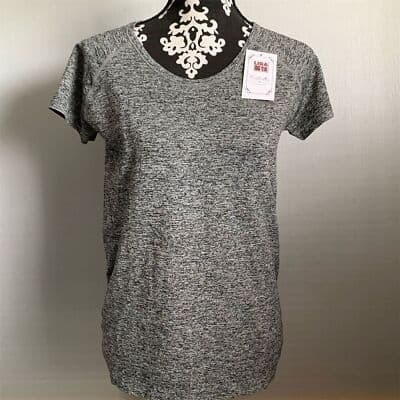 LIDA Collection Women's Gray Short Sleeve Performance Tee Size L - Thumbnail 4