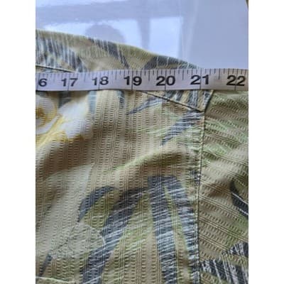 Mens Tropical Floral Aloha Shirt Short Sleeve Button Up Beach Vacation Casual - Thumbnail 3