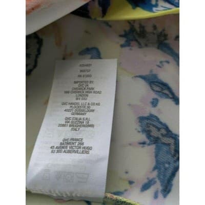 Women Size 14 Isaac Mizrahi Womens Yellow Floral Short - Thumbnail 11