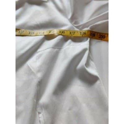 Isaac Mizrahi Live! Womens White Long Sleeve Button Up Size 0 - Thumbnail 7