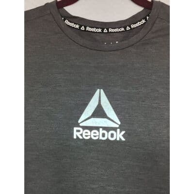Reebok Men's Heathered Long Sleeve Tee, Size Large - Thumbnail 3