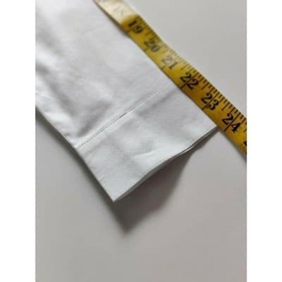 Isaac Mizrahi Live! Womens White Long Sleeve Button Up Size 0 - Thumbnail 8