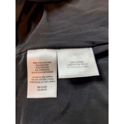 Nine West Womens Fit & Flare Dress Sleeveless Polka Dot Black & White Size 6 - Thumbnail 9