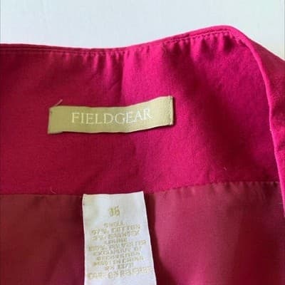 Fieldgear Magenta Pink Floral Embroidered Sequin Skirt Womens Plus Size 16 - Thumbnail 8