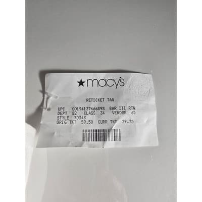 Bar III White Cutout Ruffle Hem Sundress XL - Thumbnail 11