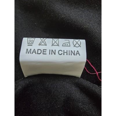 Black Graphic Tee Lips Leopard Print LOVE V Neck Short Sleeve Shirt - Thumbnail 7