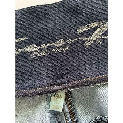 Seven 7 Women's Plus Size 16W Stretch Denim Jeans Shorts Blue - Thumbnail 4