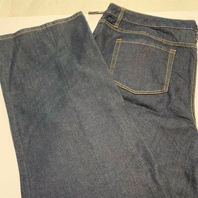 Liz Claiborne Women's Plus Size 22 Bootcut Jeans Dark Blue Denim - Thumbnail 16