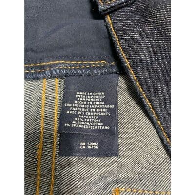 Liz Claiborne Women's Plus Size 22 Bootcut Jeans Dark Blue Denim - Thumbnail 6