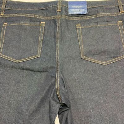 Liz Claiborne Women's Plus Size 22 Bootcut Jeans Dark Blue Denim - Thumbnail 2