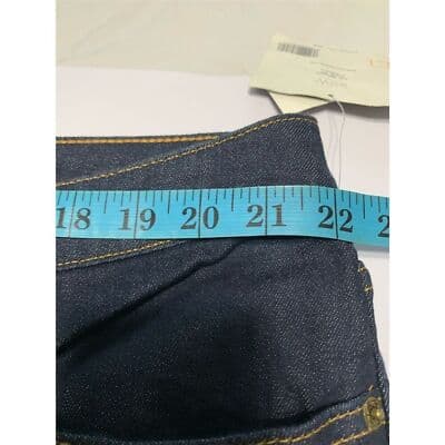Liz Claiborne Women's Plus Size 22 Bootcut Jeans Dark Blue Denim - Thumbnail 10