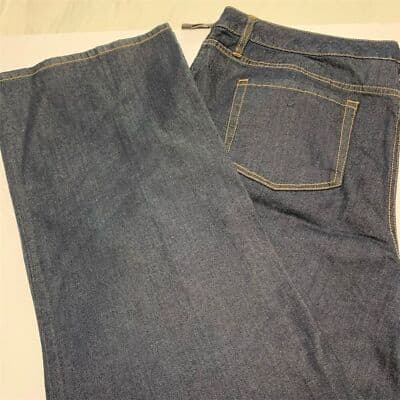 Liz Claiborne Women's Plus Size 22 Bootcut Jeans Dark Blue Denim - Thumbnail 15